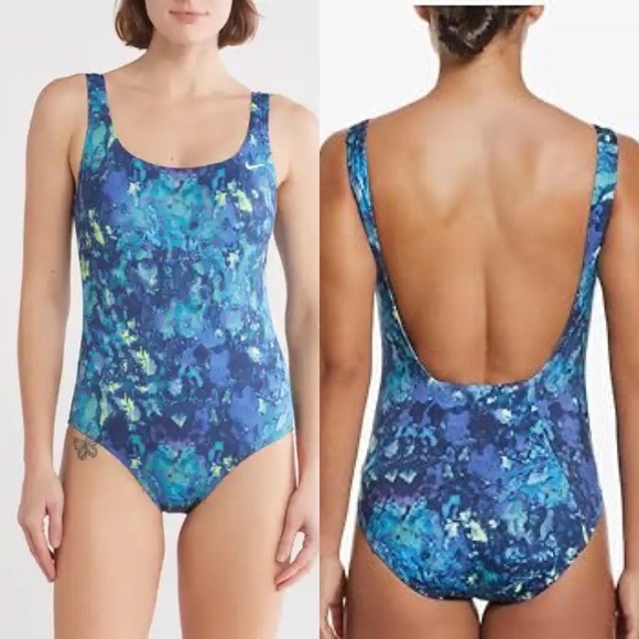 Nike Swim Earth Dye One Piece Swim - Picture 1 of 6